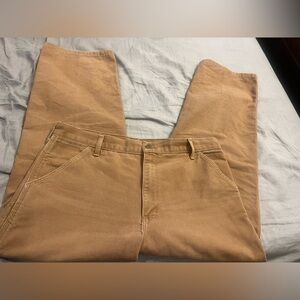 Carhartt work jeans in brown- size 38x30- like new